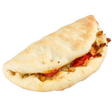 Calzone broodje kip